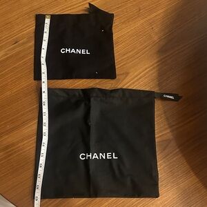 CHANEL Black Accessory Dust Bags